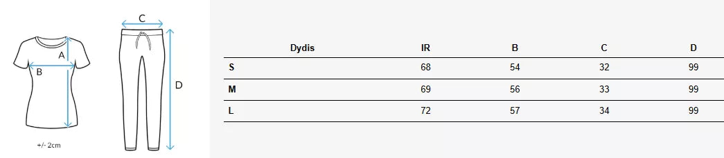 Sieviešu zils komplekts Indrel
