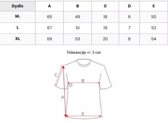 Vīriešu haki krāsas T-krekls Part