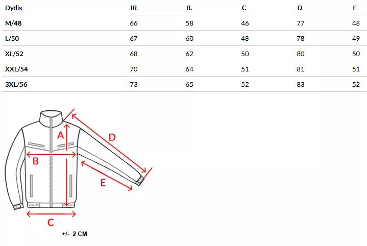 Vīriešu tumši zila jaka Kuder