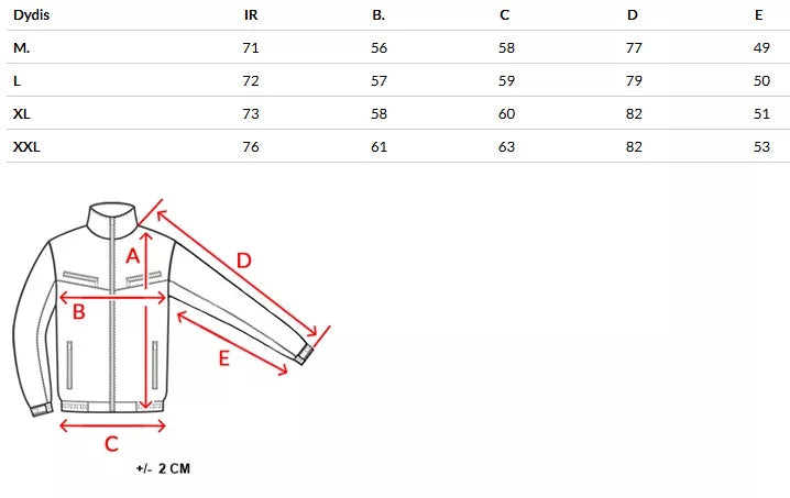 Vīriešu melna jaka ar kapuci Endrik