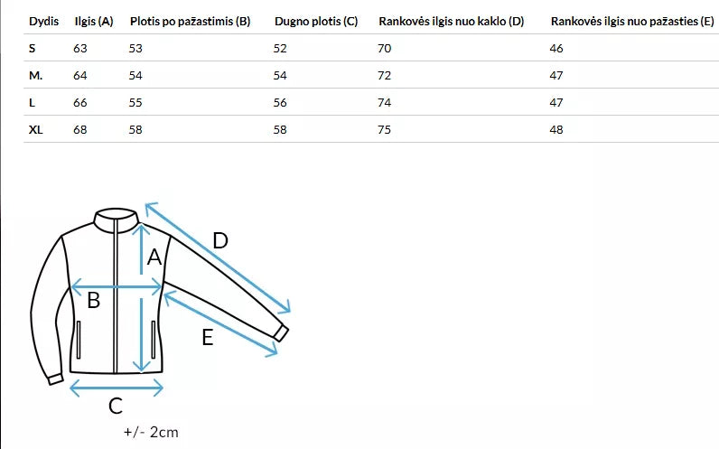 Sieviešu melna jaka Laris