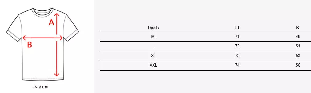 Vīriešu melns T-krekls Woops