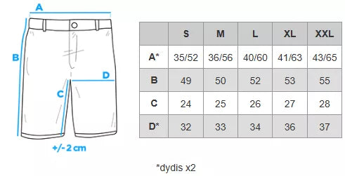 Vīriešu haki krāsas šorti Sport