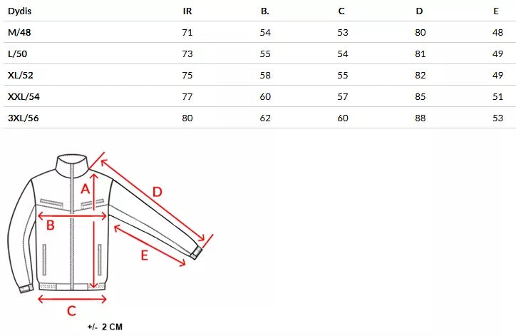 Vīriešu melna jaka Kent