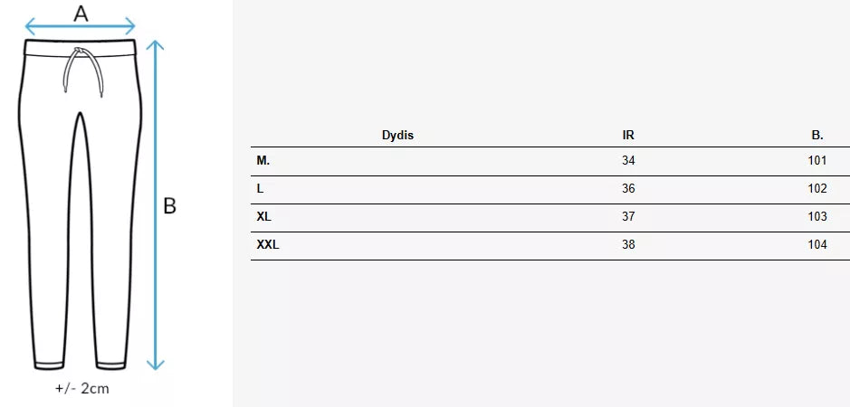 Sieviešu brūnas bikses "Flower"