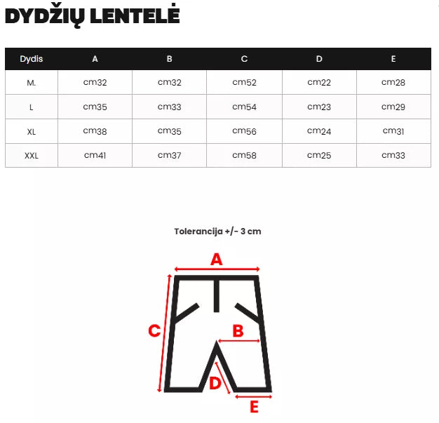 Vīriešu melnas sporta bikses Keller