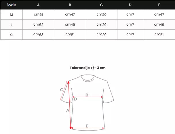 Vīriešu balts T-krekls Evin