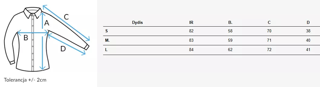 Sieviešu zils krekls Delun