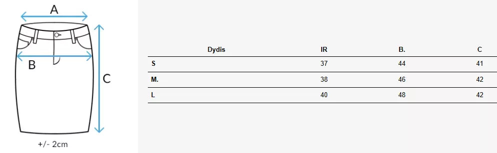 Sieviešu melni svārki Cyndy