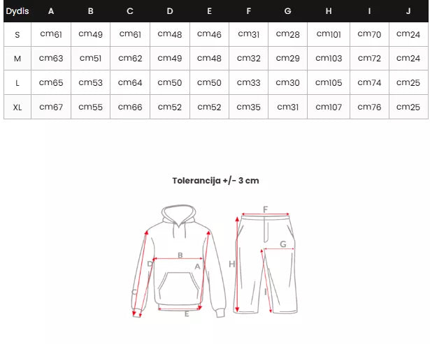 Sieviešu melns velūra komplekts Alin