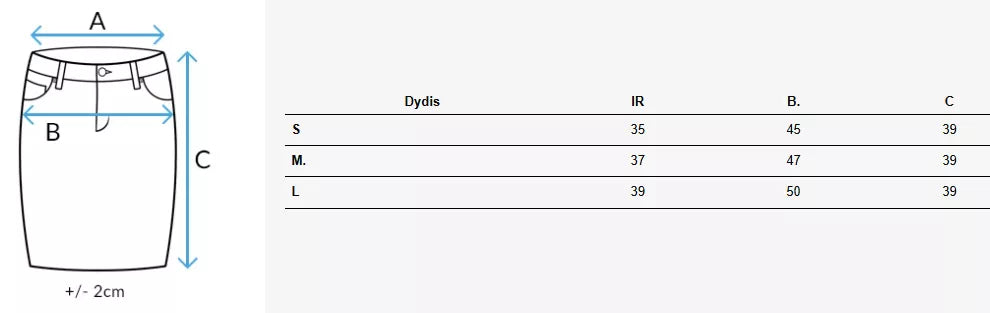 Sieviešu smilškrāsas mini svārki Daniz