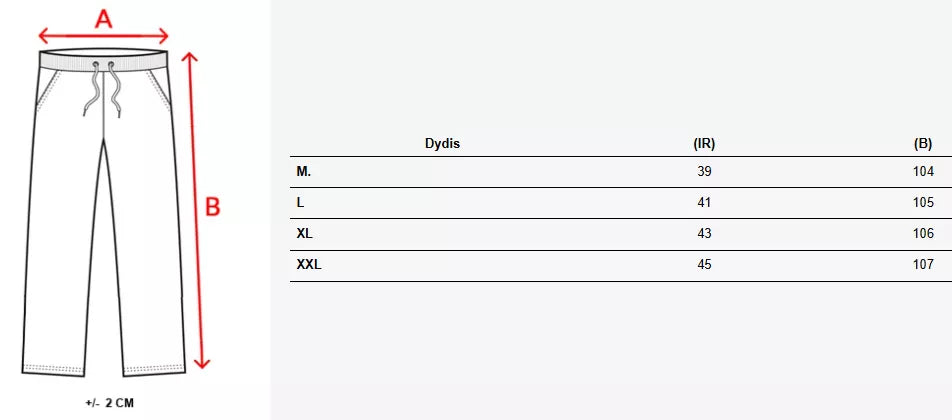 Vīriešu brūnas bikses Rocks