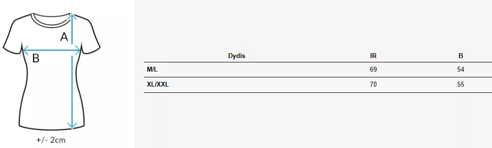Sieviešu balts T-krekls ar uzrakstu "Tauriņš"