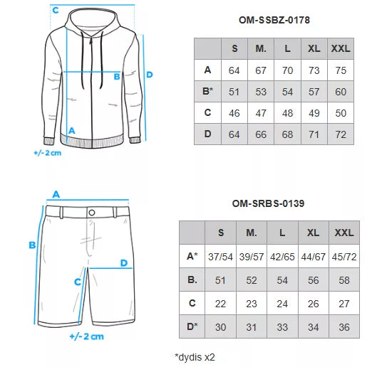 Unisex brīvā laika kostīms brūnā krāsā, pārim.