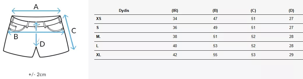 Sieviešu zili džinsa šorti Kelsey 