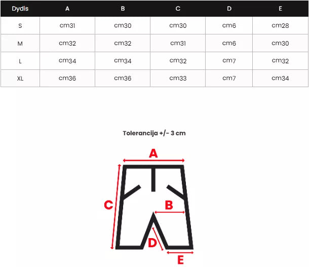 Sieviešu tumši pelēki šorti Afra