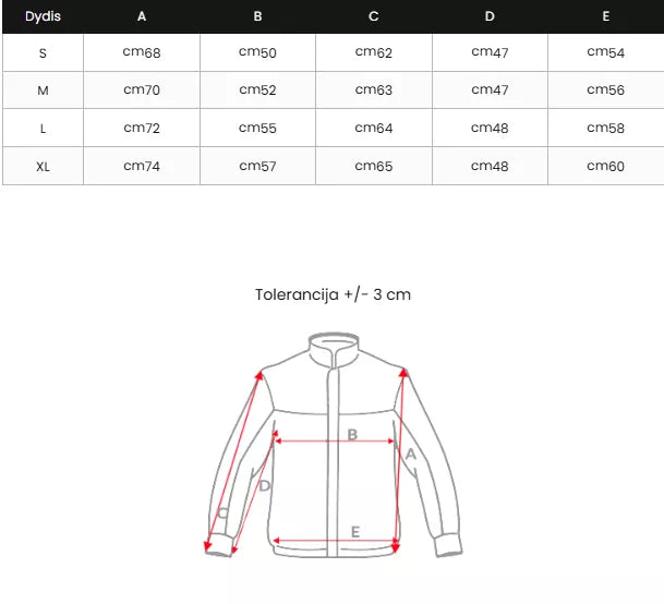 Sieviešu melna jaka Alant