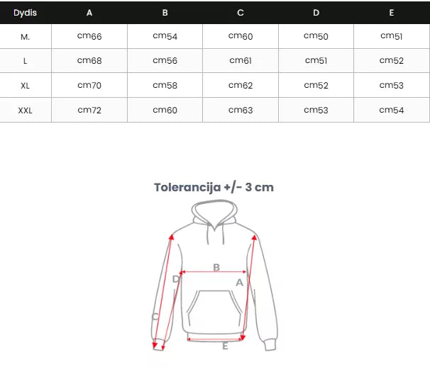 Vīriešu melns kapučjakas džemperis ar galvaskausa attēlu