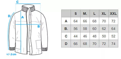 Vīriešu melna jaka Marly