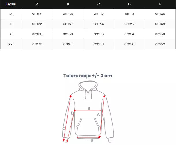 Vīriešu melns džemperis Andros