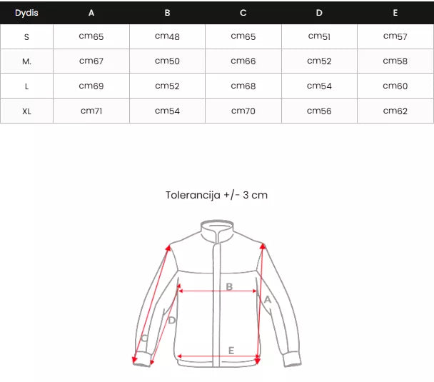 Sieviešu melna stepēta jaka Emilin
