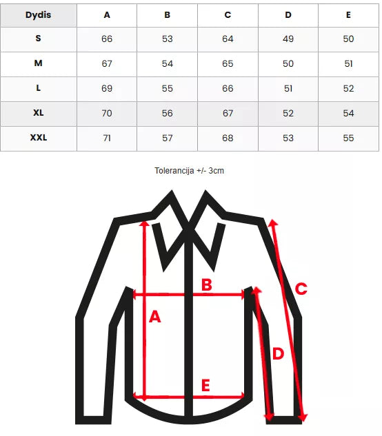 Vīriešu džinsa krekls Torin
