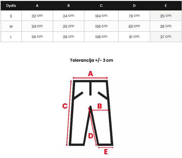 Sieviešu melnas bikses Karin