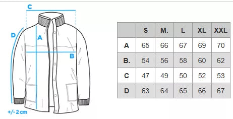 Vīriešu zila džinsa jaka Auger