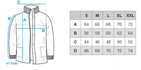 Vīriešu melna jaka Garin