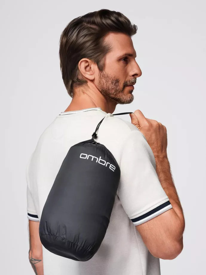 Vīriešu melna Bond jaka