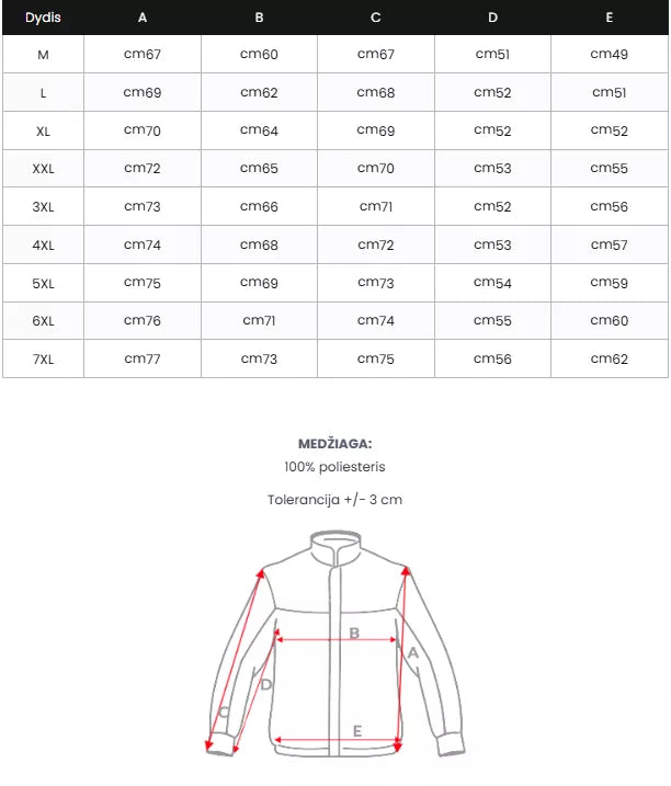 Vīriešu pavasara - rudens jaka tumši zilā krāsā Nosal