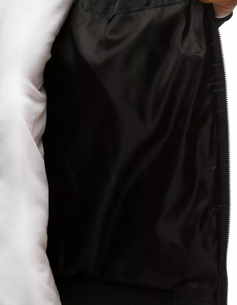 Vīriešu pavasara - rudens jaka melnā Nosal