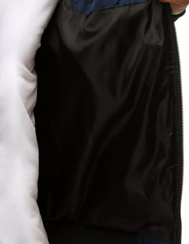 Vīriešu pavasara - rudens jaka tumši zilā krāsā Nosal