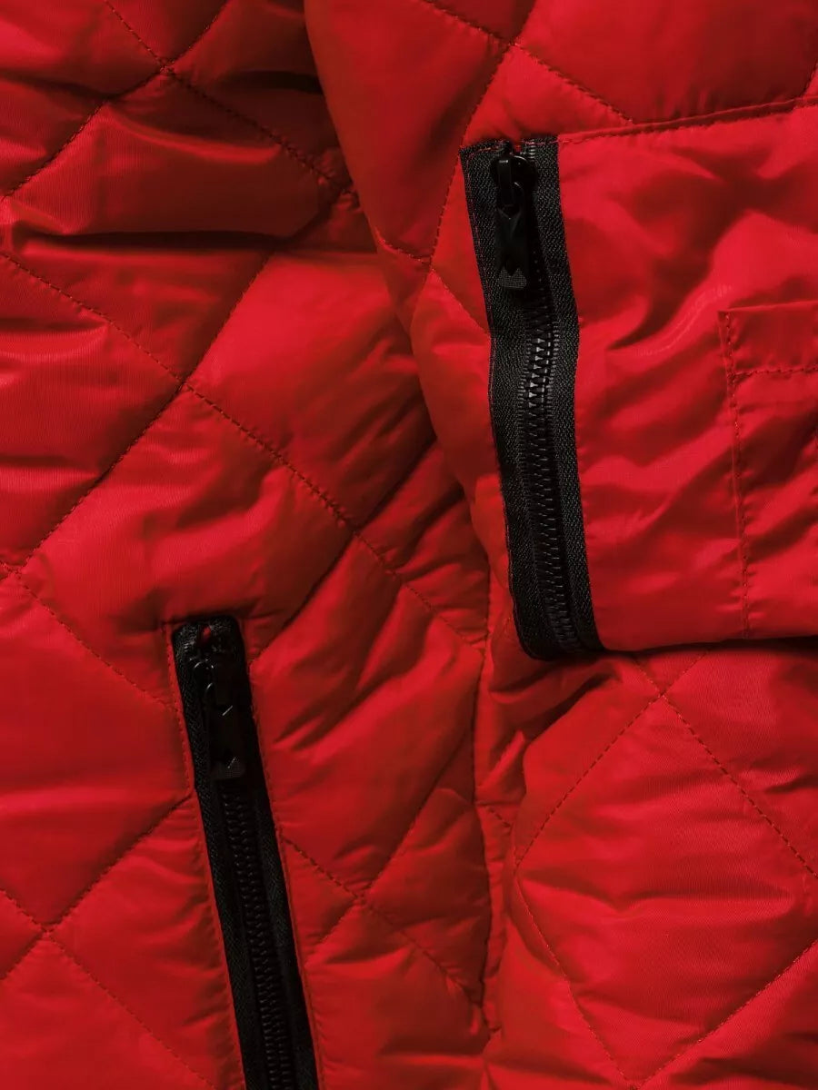 Vīriešu sarkana jaka Morel