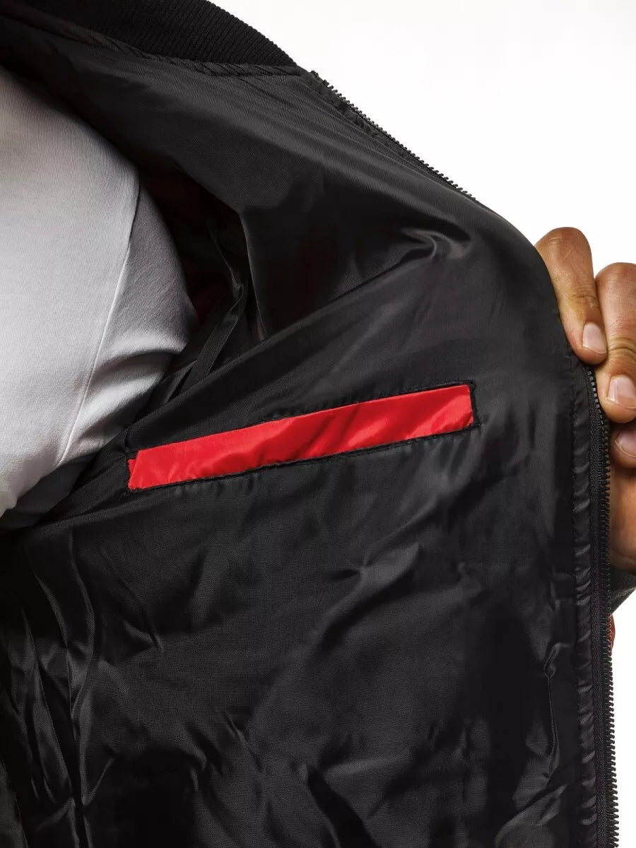 Vīriešu sarkana jaka Morel