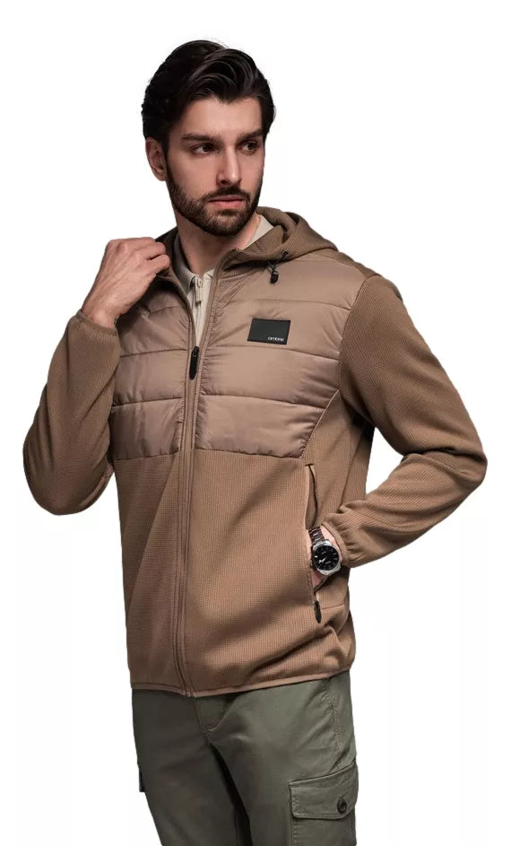 Vīriešu brūna jaka Munt