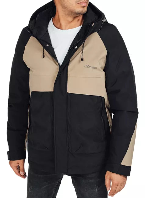 Vīriešu brūna ziemas jaka Banket