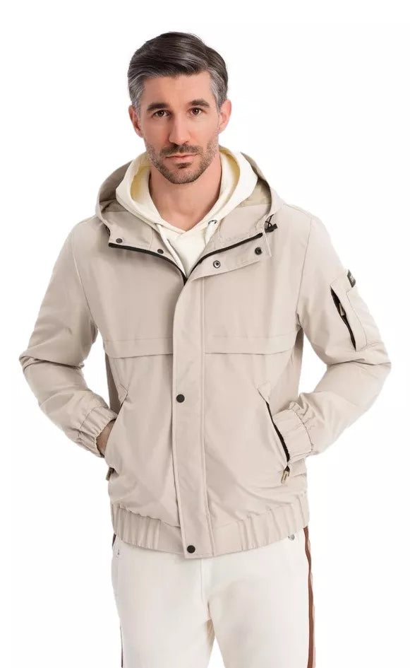 Vīriešu brūna jaka Eden