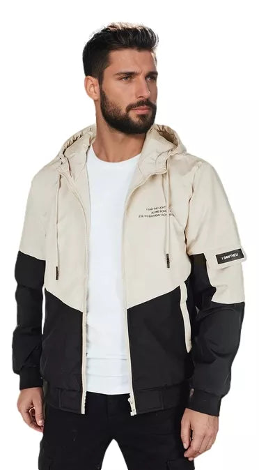 Vīriešu brūna jaka Mask