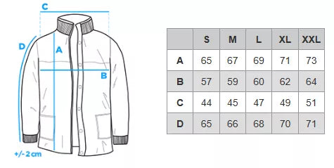 Vīriešu melna jaka Kenit