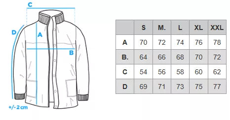 Vīriešu melna jaka Norbe