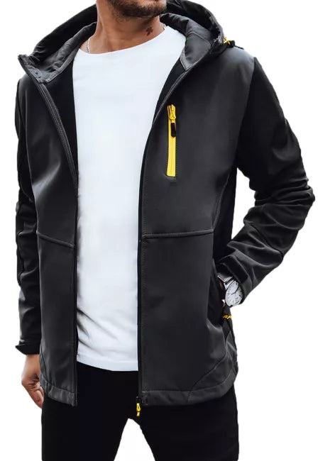 Vīriešu tumši pelēka jaka Walt