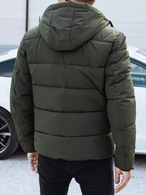 Vīriešu ziemas jaka haki krāsā Nevex