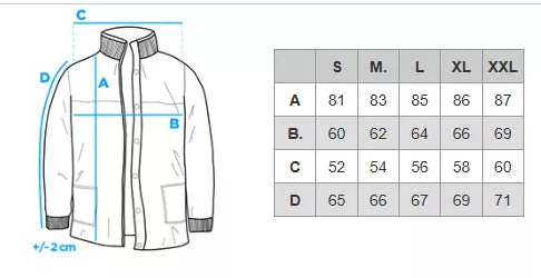 Vīriešu ziemas jaka melna Alf