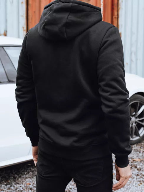 Vīriešu melns izolēts džemperis Icon