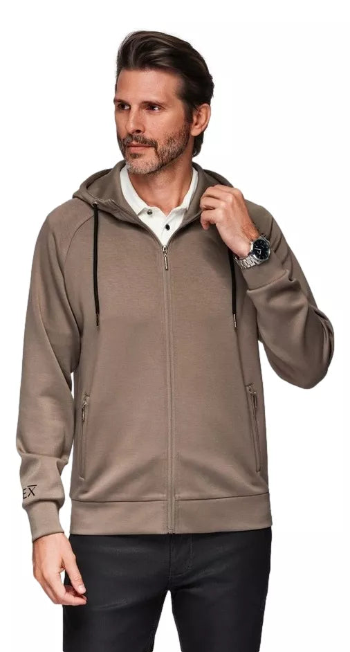 Vīriešu brūns džemperis Dony