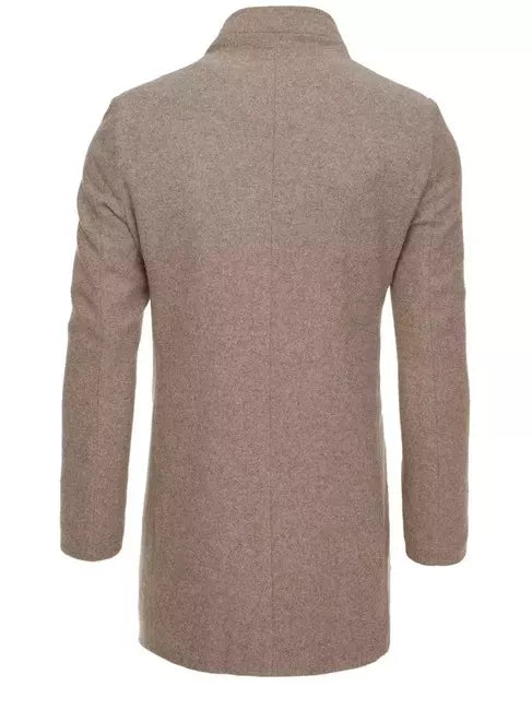 Vīriešu brūns mētelis