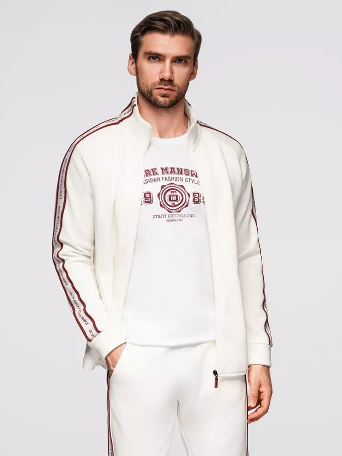 Vīriešu brūns sporta džemperis