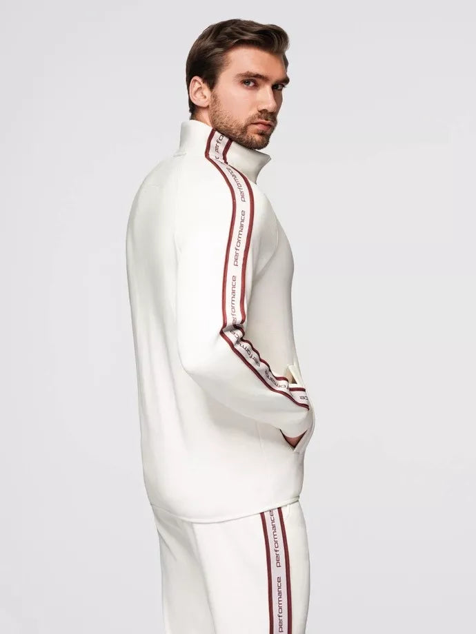 Vīriešu brūns sporta džemperis