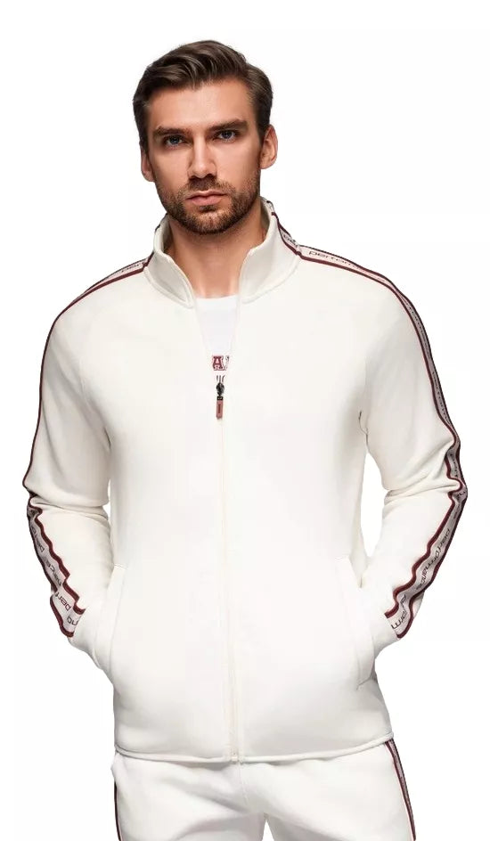 Vīriešu brūns sporta džemperis